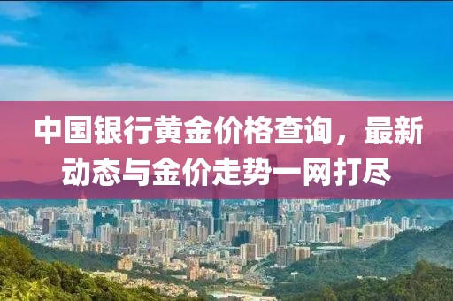 中国银行黄金价格查询，最新动态与金价走势一网打尽