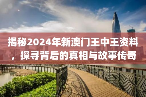 揭秘2024年新澳门王中王资料，探寻背后的真相与故事传奇